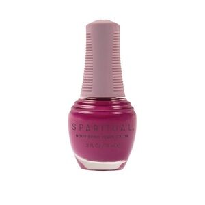 SpaRitual Vegan Nail Polish - Magenta Fuchsia Purple Pink Color - In The Flow